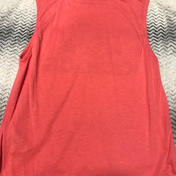 Coral Adidas Muscle Shirt - Picture 3 of 3